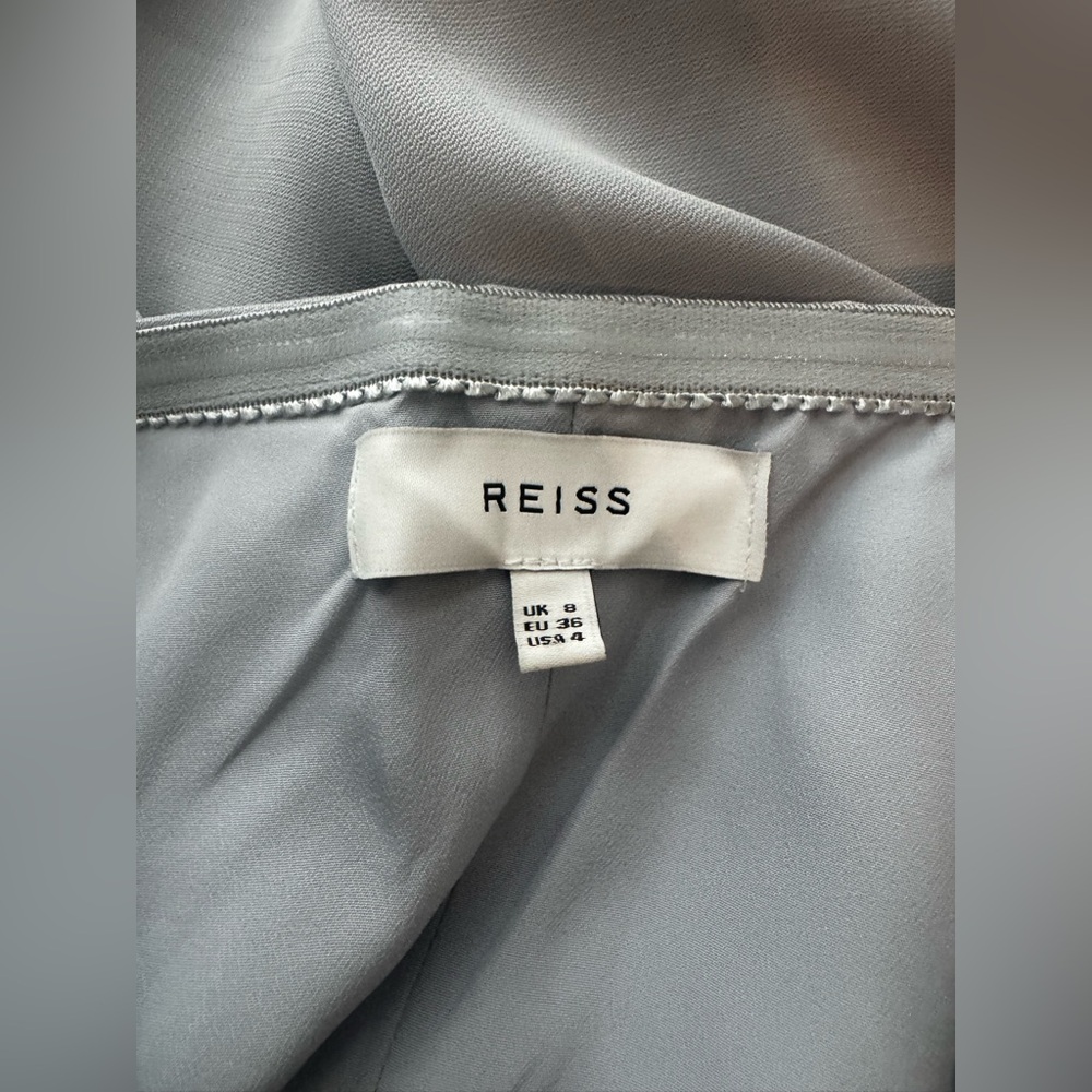 Reiss Light Grey Halter Jumpsuit - Picture 7 of 7